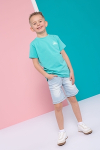 Louder! shirt Mels turquoise